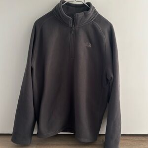 North Face Large half/quarter zip fleece jacket